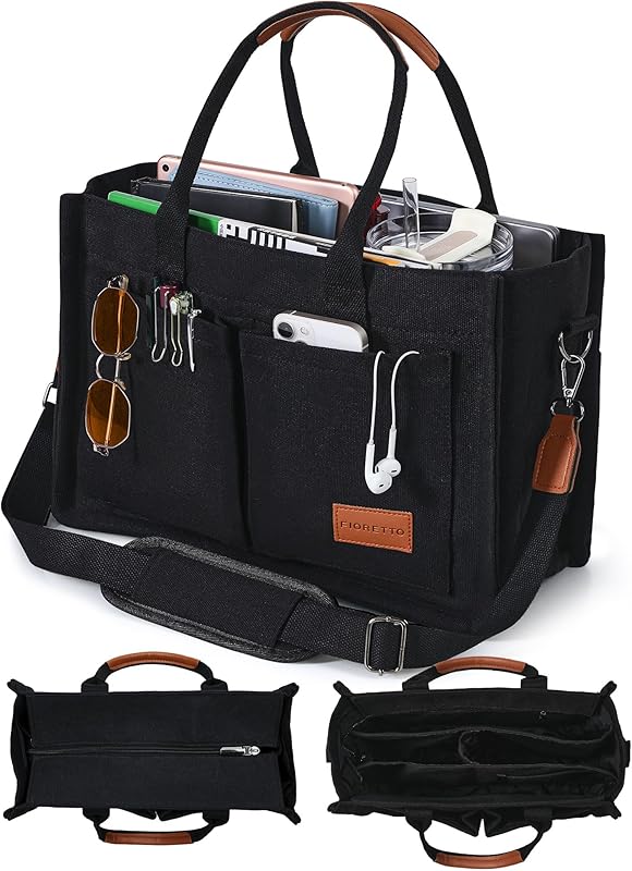 FIORETTO Individual Compartments Crossbody Detachable